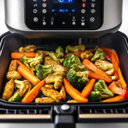 Preservação de cores e nutrientes em vegetais preparados na airfryer Preservação de cores e nutrientes em vegetais preparados na airfryer