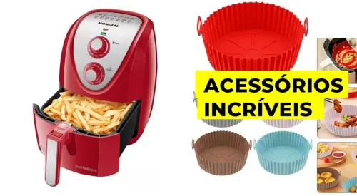 Leia mais 5 acessórios que vão turbinar o uso da sua Airfryer