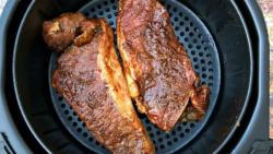 Diferentes pontos de carne na airfryer Diferentes pontos de carne na airfryer