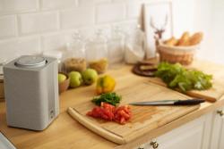 Exemplo de cozinha sustentável com design moderno Exemplo de cozinha sustentável com design moderno