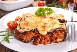 Lasanha de berinjela para 4 pessoas Lasanha de berinjela para 4 pessoas