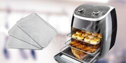 Diferenças visuais entre airfryers de cesta e com bandeja Diferenças visuais entre airfryers de cesta e com bandeja