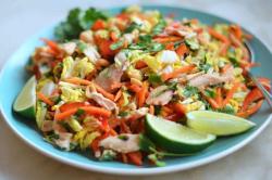 Salada de Frango com Cenoura | Refeição Leve e Prática