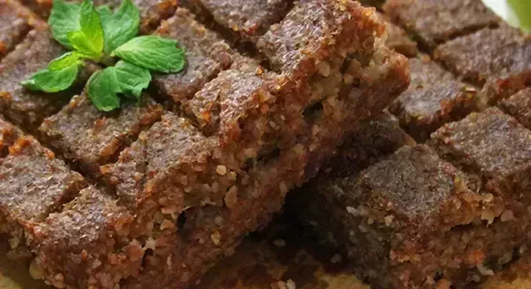 Quibe de Batata Assado Recheado | Versão Sem Carne