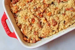 Crumble de Maçã com Canela | Sobremesa de Inverno Fácil
