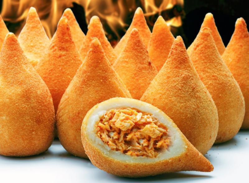 Coxinha Crocante com Massa de Batata | Salgado Brasileiro