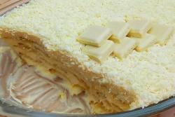 Pavê de Chocolate Branco Cremoso | Sobremesa para Festas