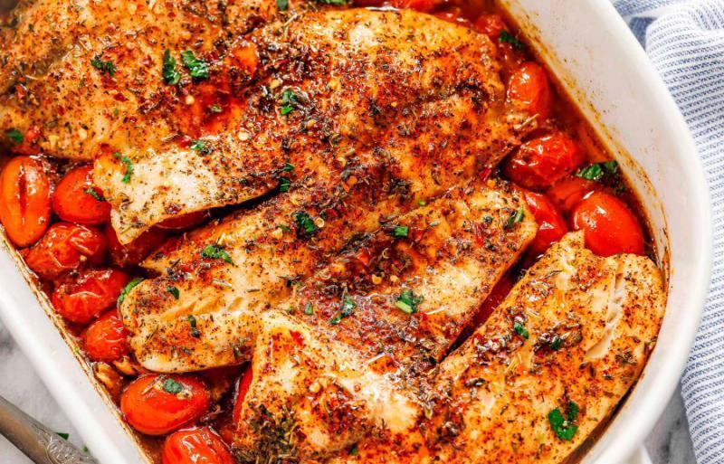 Filé de Peixe Assado com Ervas | Jantar Leve e Saudável