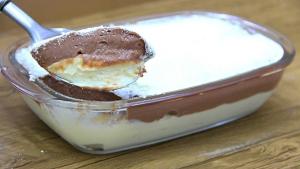 Receita de Sobremesa Marido Gelado | Doce Cremoso com Biscoitos