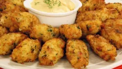Bolinho de Arroz Crocante na Airfryer | Aperitivo Rápido