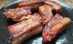 Costelinha de Porco Caramelizada na Airfryer | Crocante