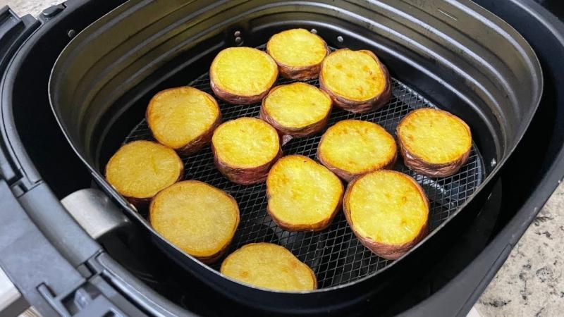 Batata-doce na Airfryer | Opção Fit Saudável