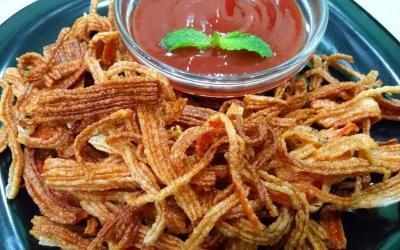Sticks de Kani-kama Empanados na Airfryer | Aperitivo Fácil