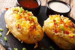 Batata Recheada Cremosa na Airfryer | Prato Completo