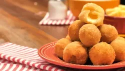 Bolinha de Queijo Sem Glúten na Airfryer | Salgadinho