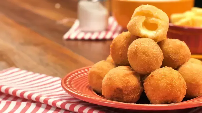 Bolinha de Queijo Sem Glúten na Airfryer | Salgadinho
