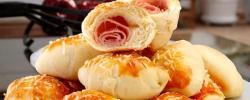 Enroladinho de Queijo e Presunto na Airfryer | Lanche