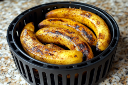 Banana Assada Caramelizada na Airfryer | Sobremesa Light