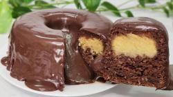 Bolo de Chocolate com Cobertura de Beijinho | Dois Sabores