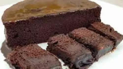 Bolo de Chocolate Sem Açúcar e Sem Farinha | Opção Low Carb