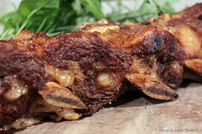 Costela Assada no Forno | Carne Desfiando dos Ossos