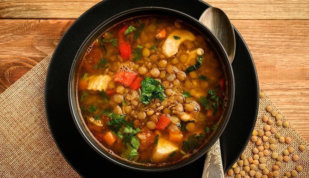 Sopa de Lentilha com Especiarias | Prato Vegetariano