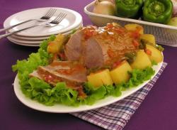 Lagarto Assado com Molho de Mostarda | Carne Macia