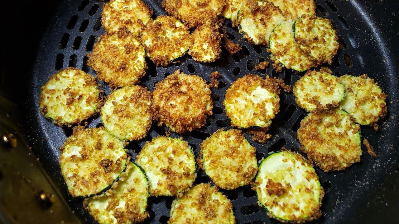 Abobrinha Chips Crocante na Airfryer: Petisco com pouco Carboidrato