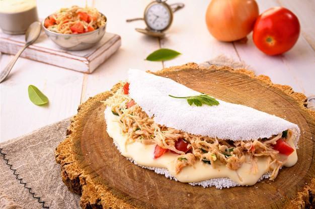 Filé de Frango com Tapioca e Queijo | Receita Fit