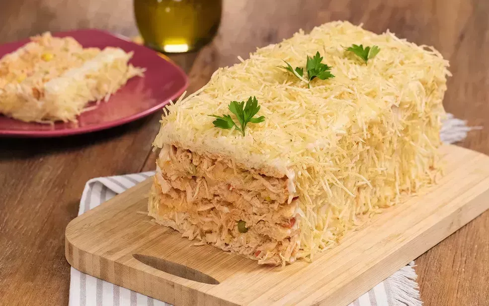 Torta Fria de Frango | Receita Fácil para Festas