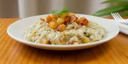 Risoto de Gorgonzola na Pressão | Preparo Rápido