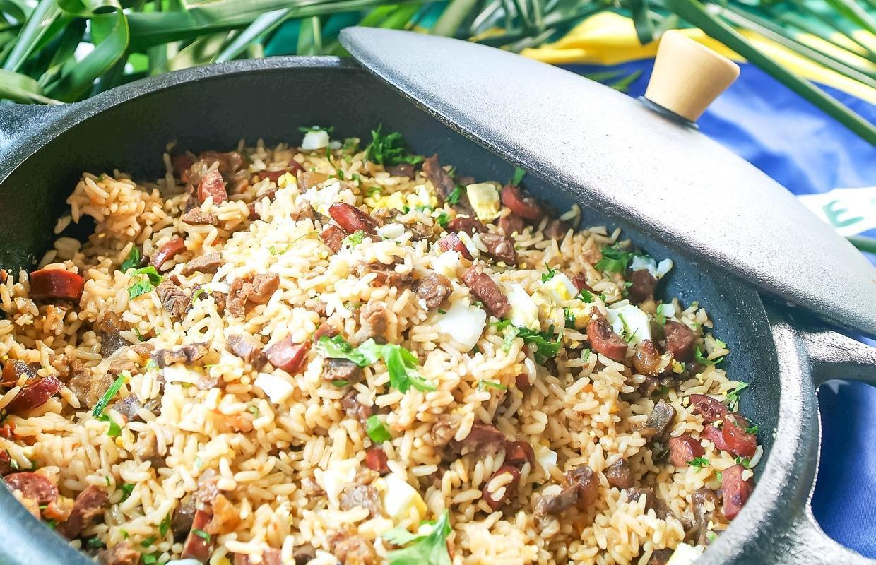 Entrevero Gaúcho com Arroz | Prato Típico do Sul
