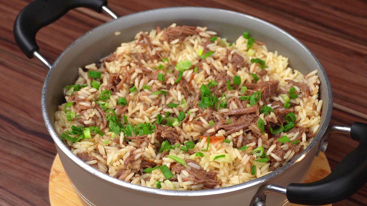 Arroz Carreteiro de Fraldinha | Receita Gaúcha Tradicional