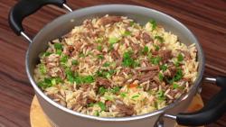 Arroz Carreteiro de Fraldinha | Receita Gaúcha Tradicional