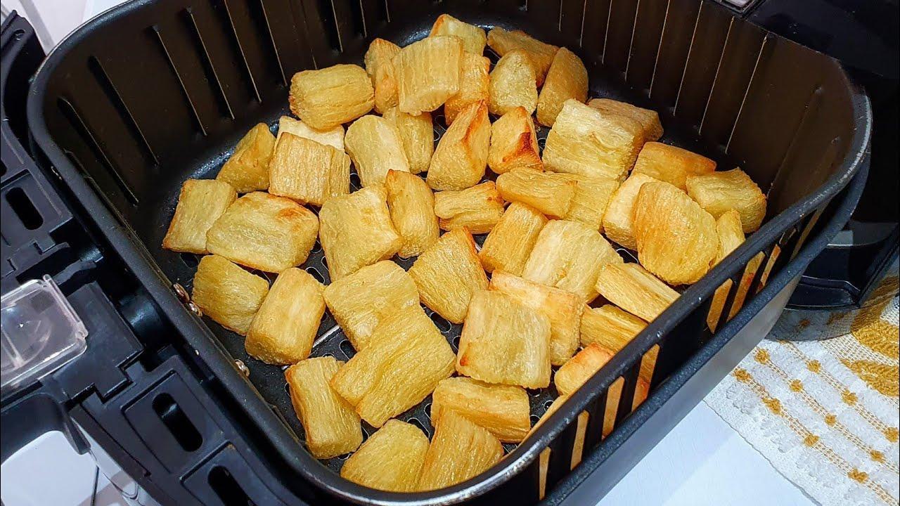 Como Fazer Mandioca Frita Sequinha na Airfryer: Receita Econômica em 50 Minutos