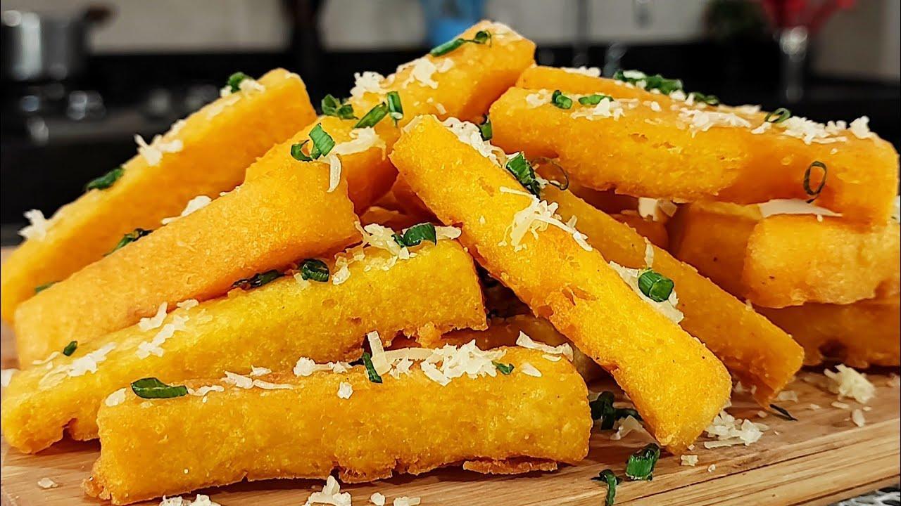 Polenta Frita Crocante na Airfryer: Como Fazer a Receita Italiana Sem Óleo