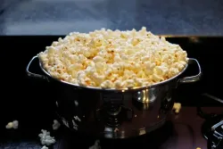 Pipoca de Panela na Airfryer Pipoca de Panela na Airfryer