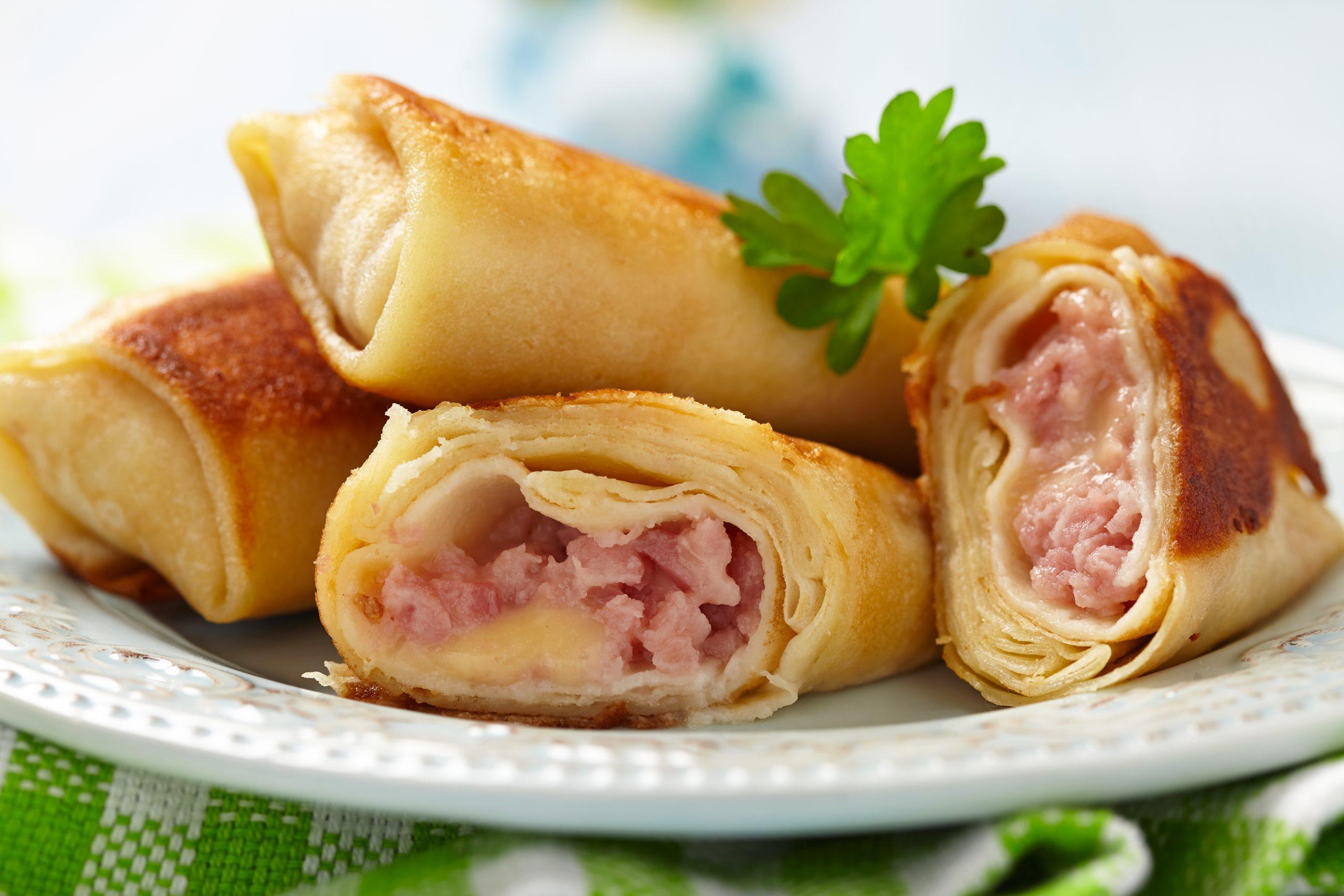 Enroladinho de Presunto e Queijo na Airfryer: Lanche Rápido em 23 Minutos
