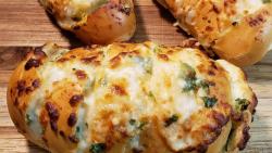 Pão de Alho Crocante na Airfryer Pão de Alho Crocante na Airfryer