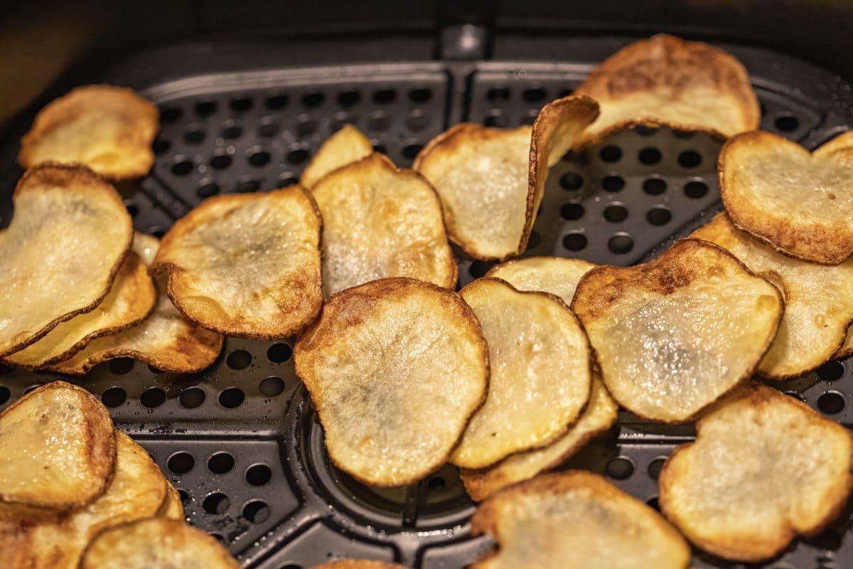 Chips de Mandioquinha Sequinhos na Airfryer: Petisco Saudável para Criança