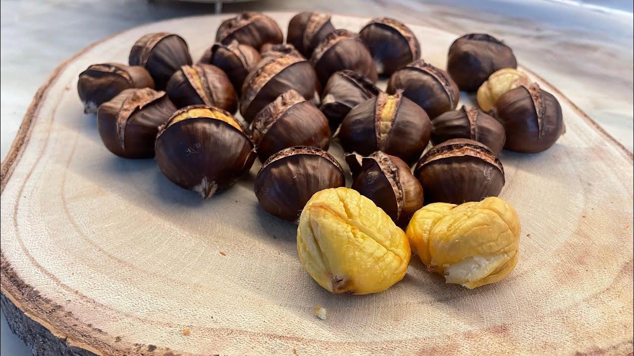 Castanha Portuguesa Assada na Airfryer: Petisco de Inverno em 55 Minutos