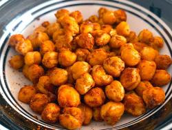 Petisco de Grão de Bico Crocante na Airfryer Petisco de Grão de Bico Crocante na Airfryer