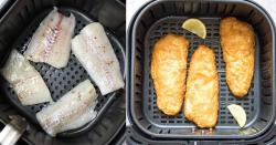 Tilápia Empanada na Airfryer Tilápia Empanada na Airfryer