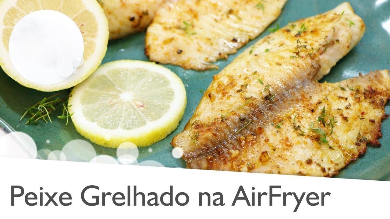 Peixe Grelhado com Limão na Airfryer: Receita Light para Dieta