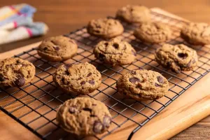 Receita de Cookie Americano Crocante na Airfryer: Receita com Gotas de Chocolate