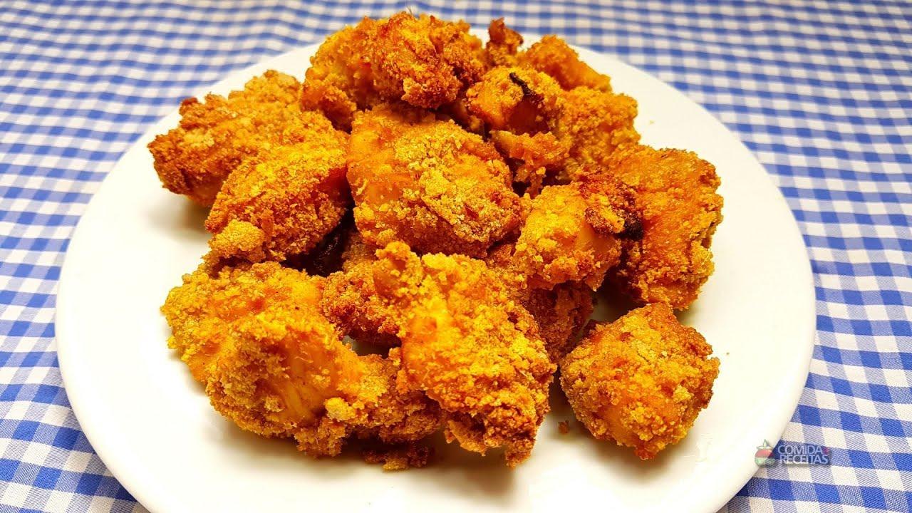Frango Empanado Super Crocante na Airfryer: Técnica Profissional Sem Óleo