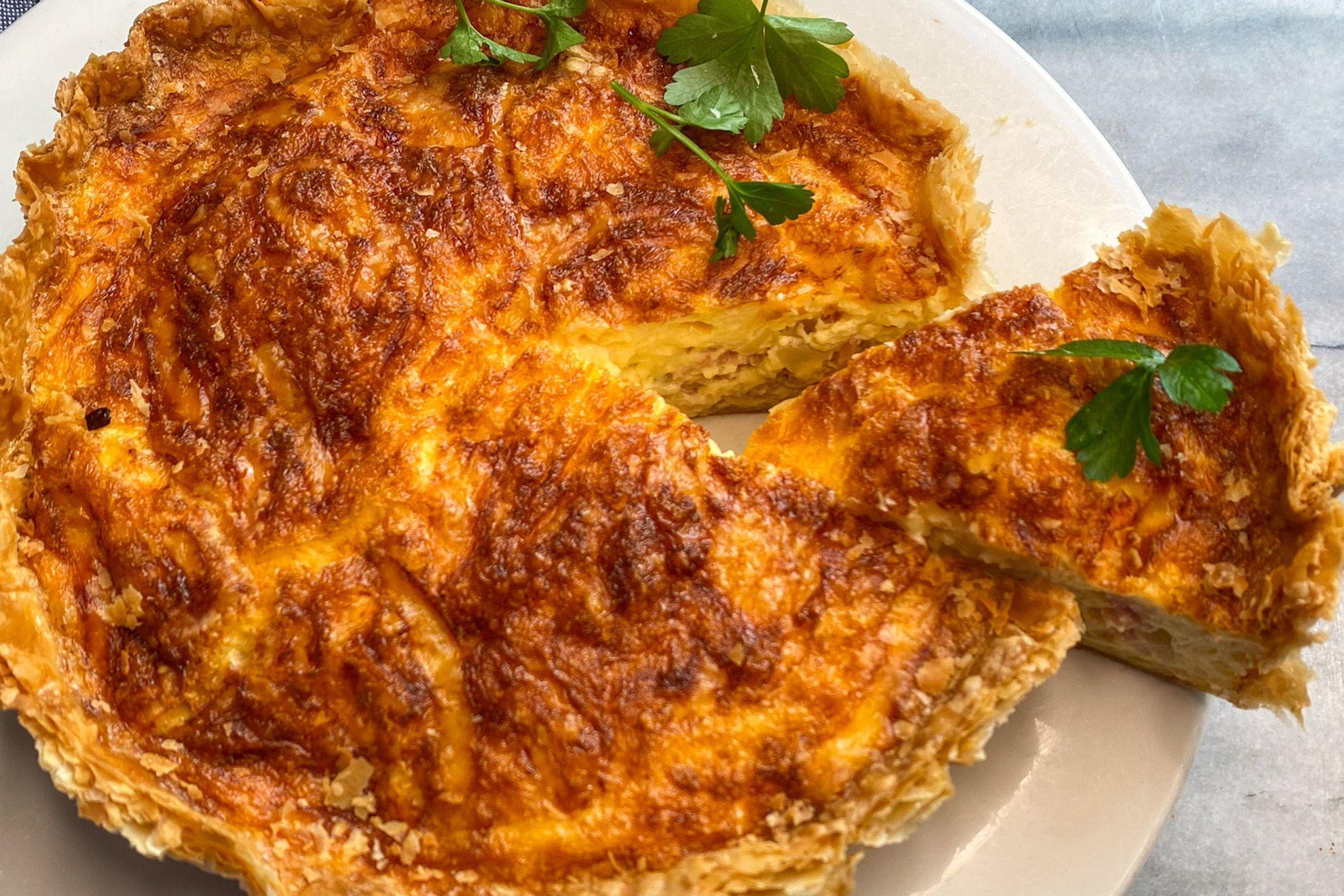Quiche Lorraine Francesa na Airfryer: Receita Clássica sem Forno Convencional