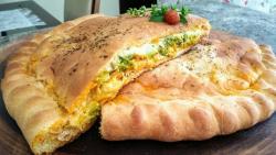 Calzone Recheado na Airfryer Calzone Recheado na Airfryer
