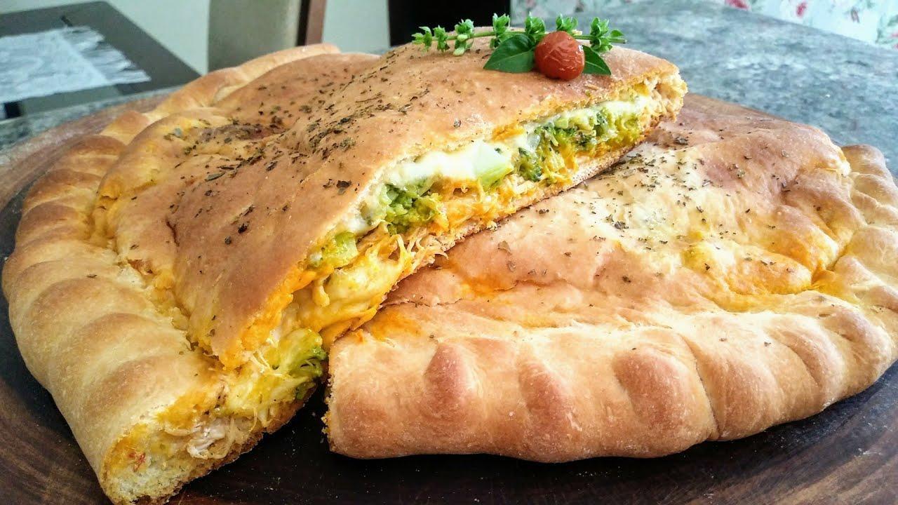Calzone Recheado na Airfryer: Pizza Fechada com Queijo Derretido
