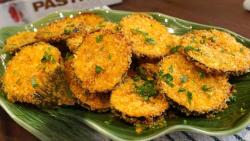 Berinjela à Parmegiana na Airfryer Berinjela à Parmegiana na Airfryer